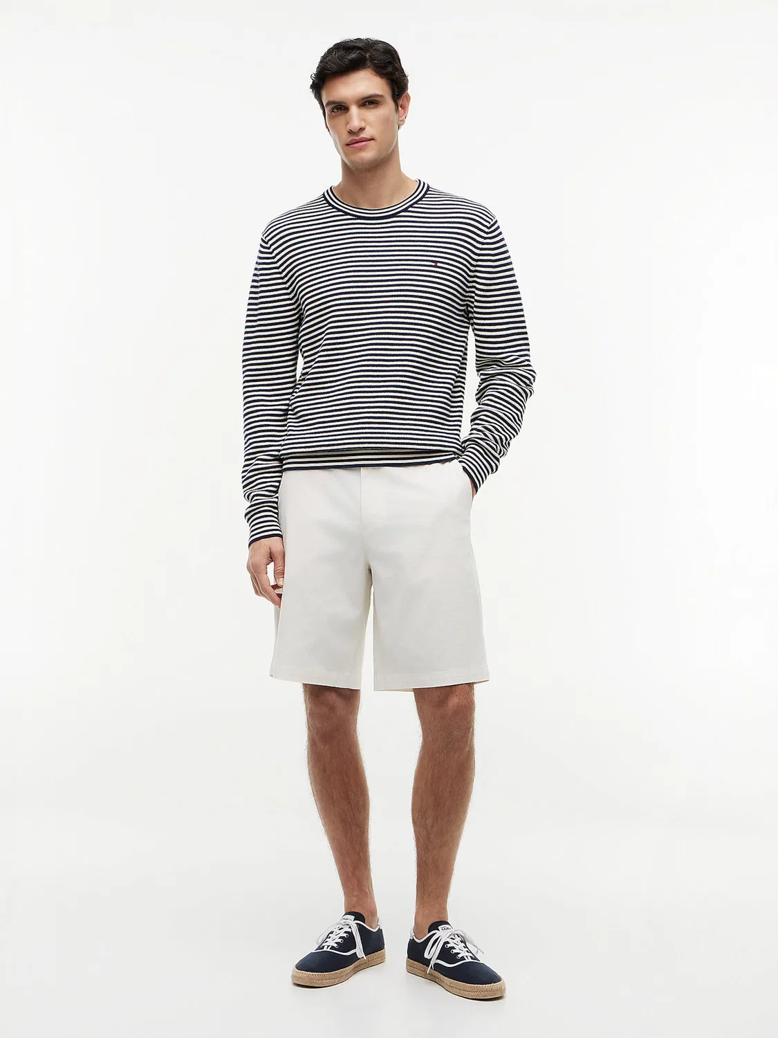 Свитер Tommy Hilfiger темно-синего цвета — фото 3