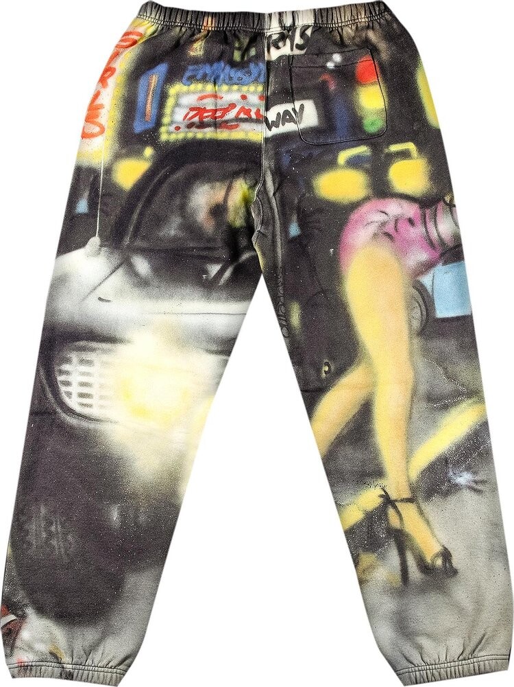 Спортивные брюки Supreme x Lady Pink Supreme Sweatpant 'Multicolor', разноцветный — фото 3