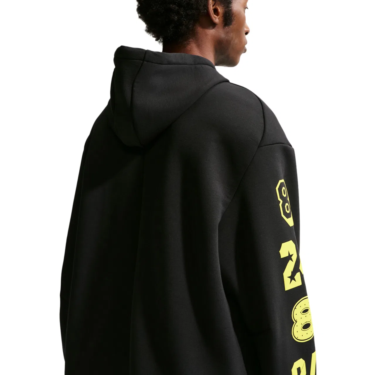 Толстовка мужская All Star Weekend Nike, цвет Light Photo Blue/Sonic Yellow/Black — фото 2