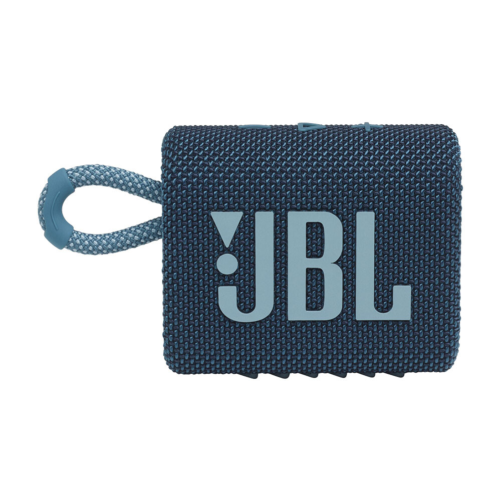 Акустическая система JBL Go 3, портативная, для мероприятий, синий — фото 2