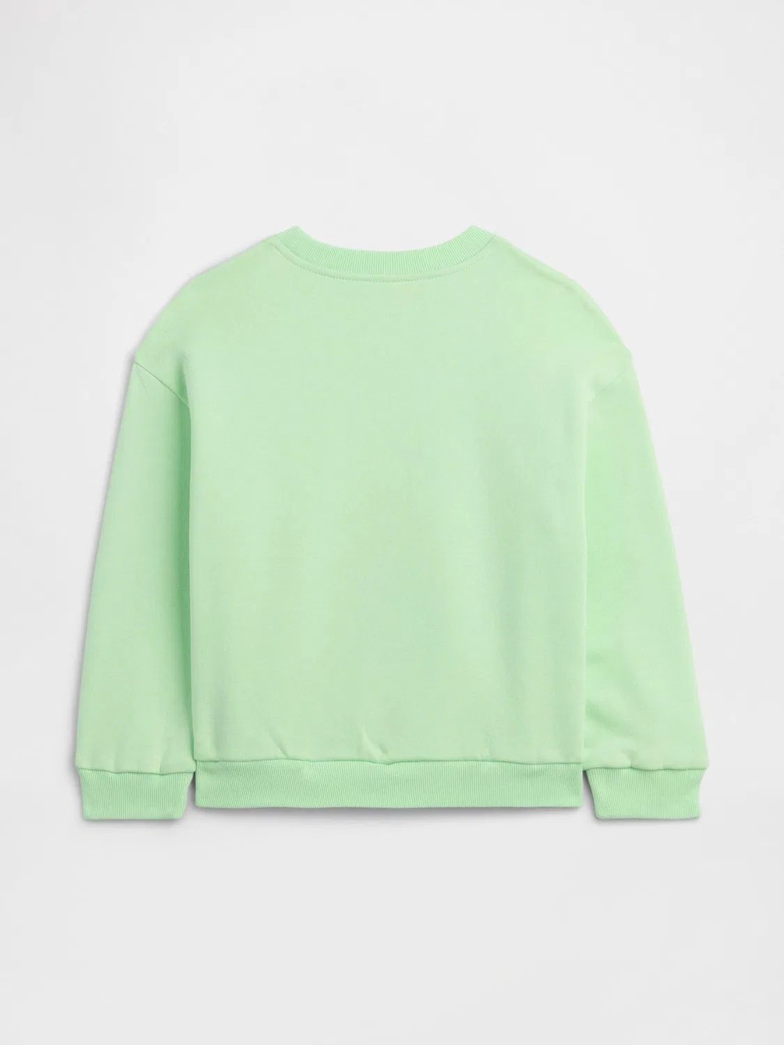 Свитшот Relaxed Crew Neck Gap, зеленый — фото 2