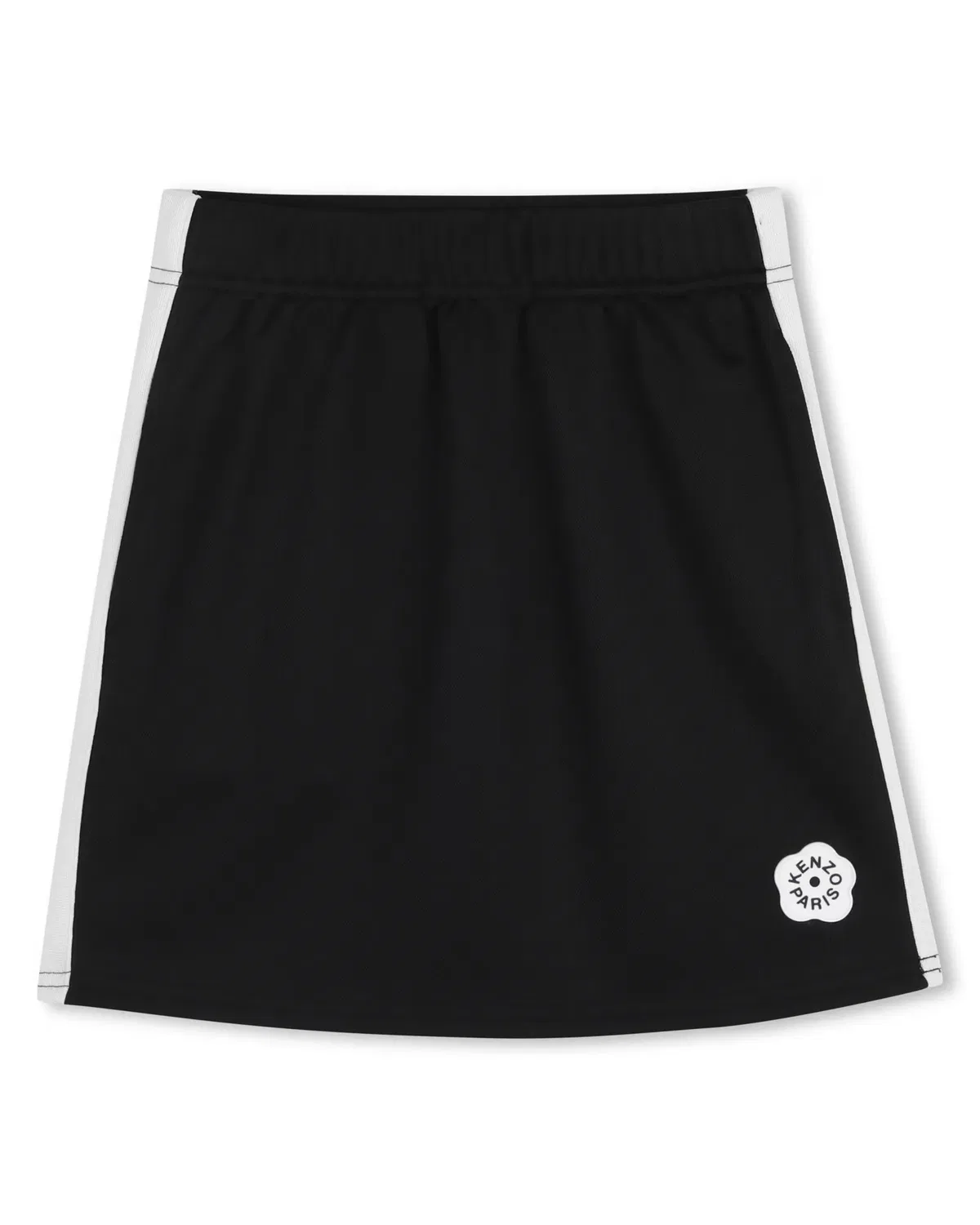 Детская юбка для девочек с принтом Kenzo Kids, Negro
