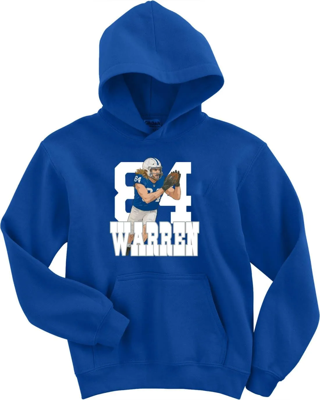 

Толстовка Warren 84 Indianapolis Indy с капюшоном Mountee Apparel