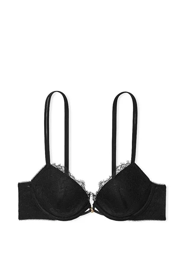 Женский бюстгальтер кружевной Rose lace Victoria'S Secret, Black — фото 4