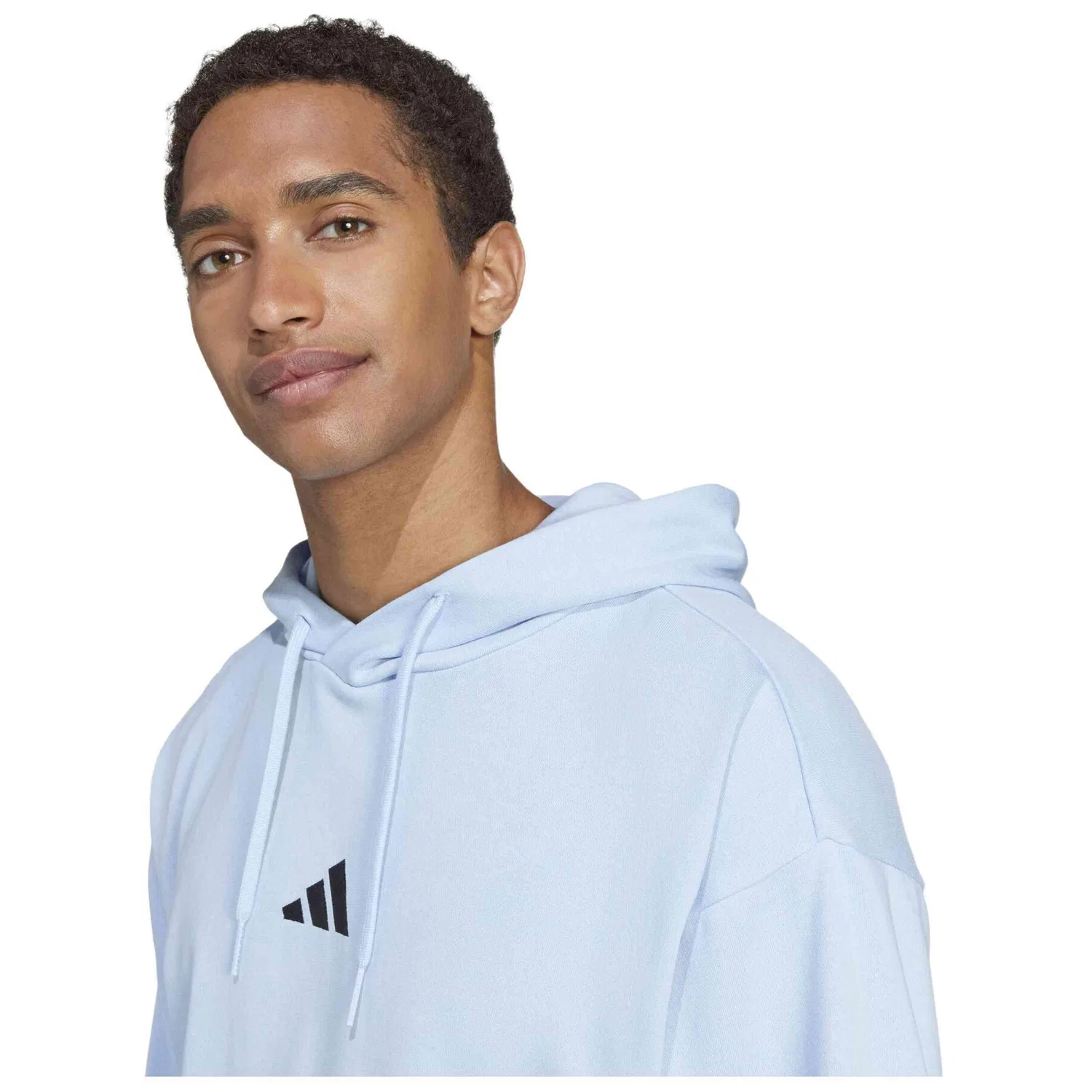 Мужское худи с капюшоном и кенгуру-карманом Essentials Feelcozy Adidas, Blau — фото 4