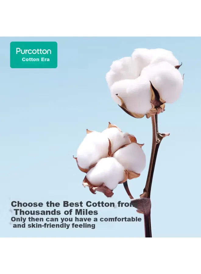 Боди-комбинезон для новорожденных из марли с морским принтом Purcotton — фото 4