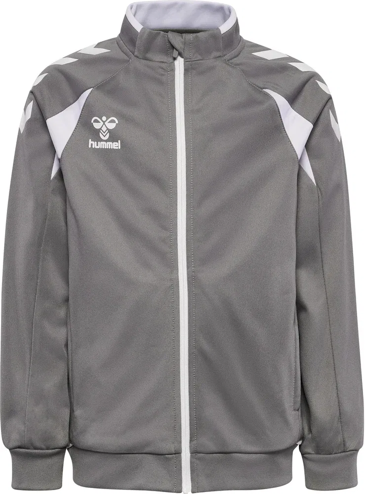 Детская тренировочная куртка на молнии Core 2.0 Track Zip Jacket Hummel, серый — фото 2