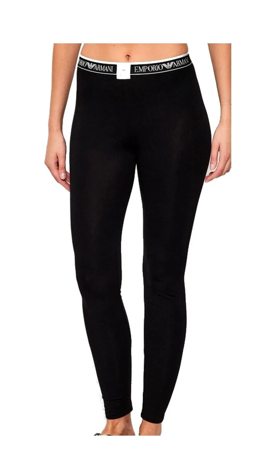 Женские леггинсы Slim Fit Emporio Armani, Schwarz