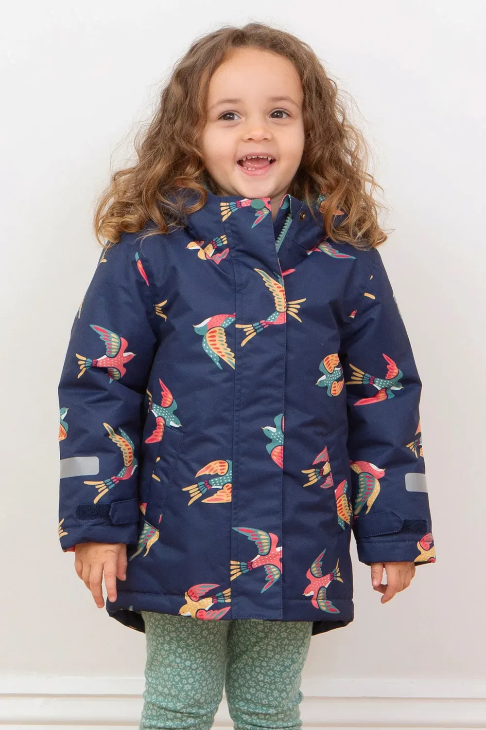 Детское пальто Sweet sparrow go Kite, Navy — фото 2