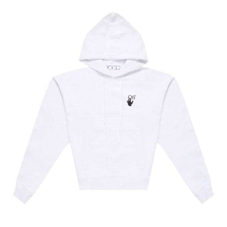 

Худи Off-White Caravaggio Lute Over Hoodie 'White', белый