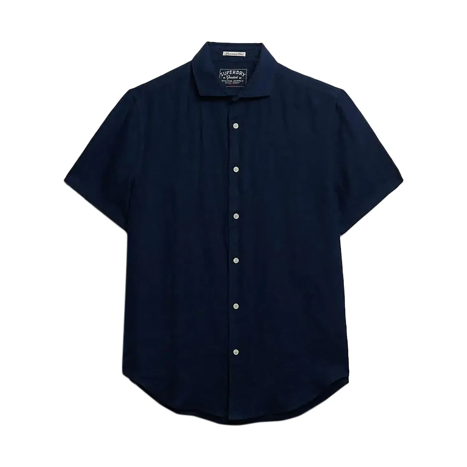 Мужская рубашка с коротким рукавом Riviera Superdry, Blue
