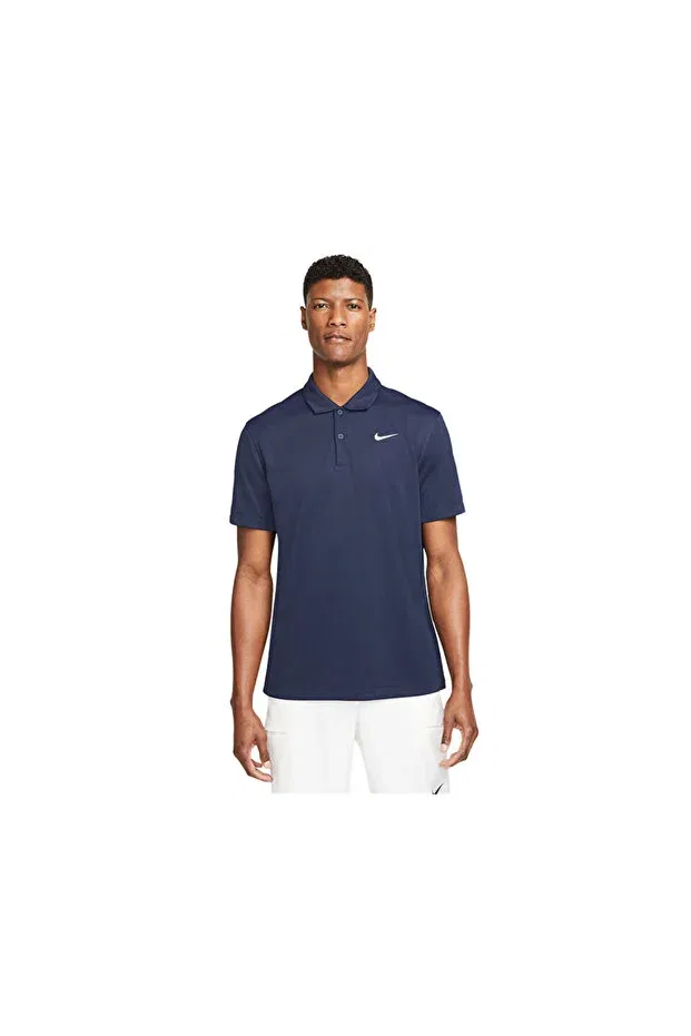 Женское поло с коротким рукавом Nike, Navy Blue