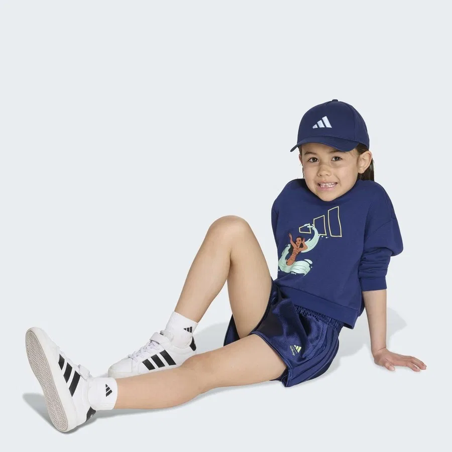 Спортивный комплект для мальчика Disney с принтом adidas, Синий — фото 3