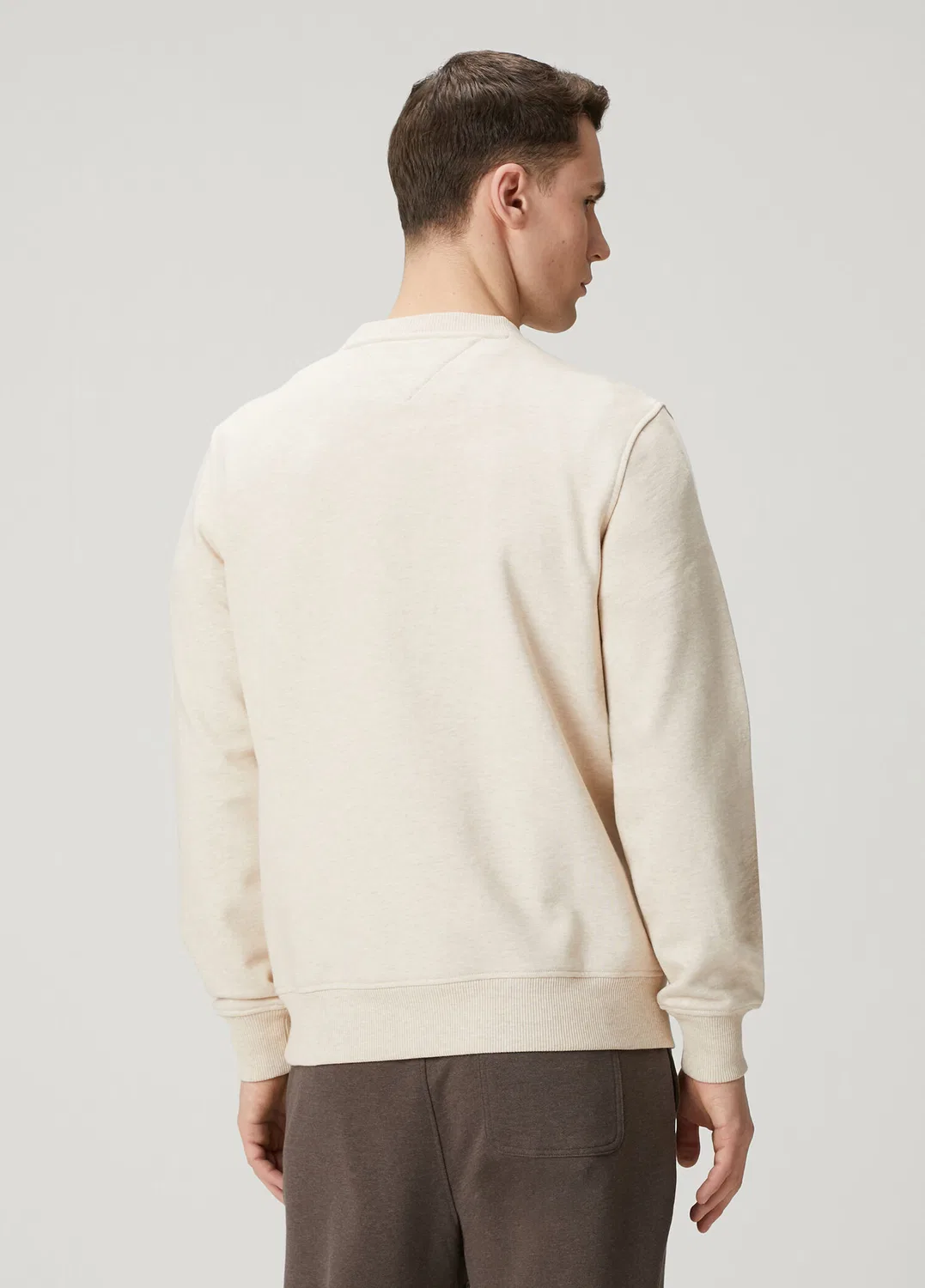 Свитшот Regular Fit Tommy Hilfiger, bej — фото 4