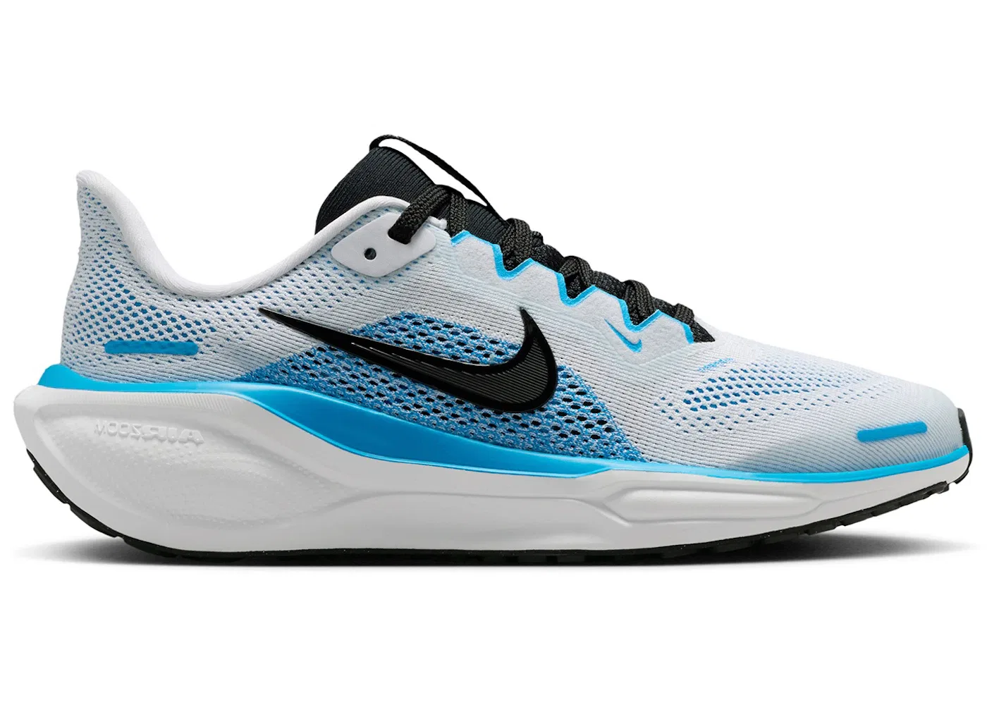 Детские кроссовки беговые Nike Air Zoom Pegasus 41 Nike, White Blue Hero Black