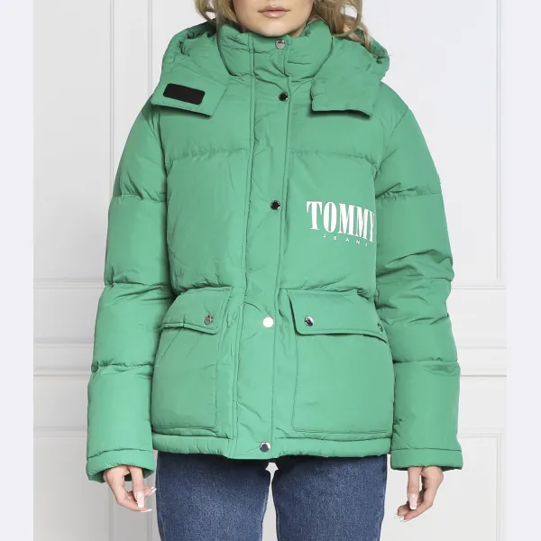 

Пуховик стандартного кроя Tommy Hilfiger, зеленый