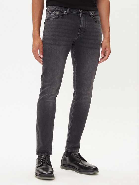 

Джинсы slim fit 79GAB5D0 CDWRC Versace Jeans Couture, чёрный