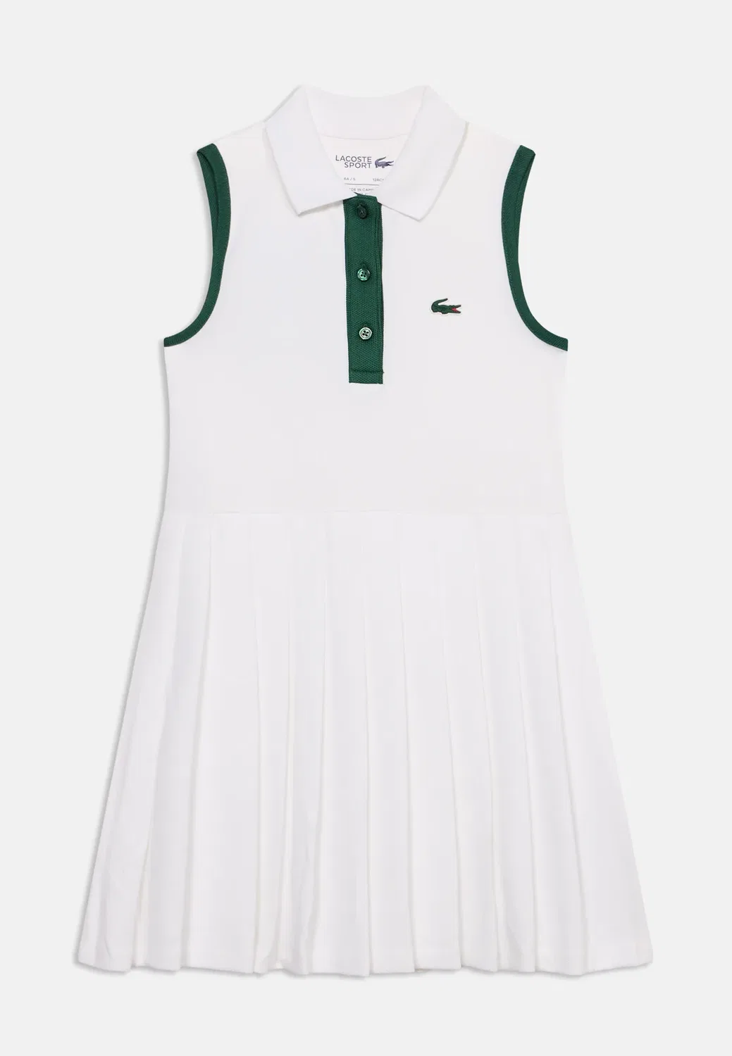 Платье - повседневное платье Lacoste, Blanc — фото 3