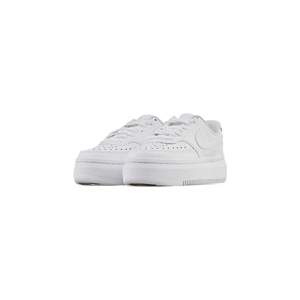 Детские кроссовки унисекс с логотипом Nike W Court Vision Alta Ltr, Белый — фото 3