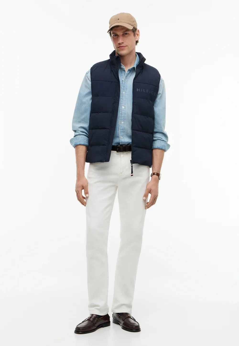 Фирменный жилет Tommy Hilfiger, Navy Blue — фото 2