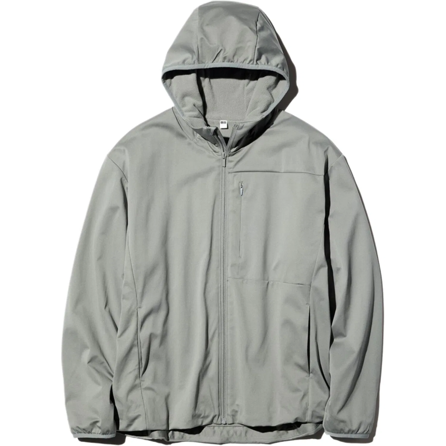 Мужская куртка с капюшоном Smoke Gray UNIQLO