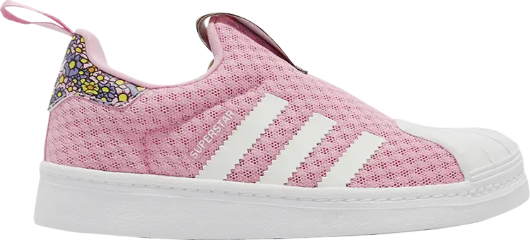 

Кроссовки Adidas Disney x Superstar 360 Little Kid, розовый