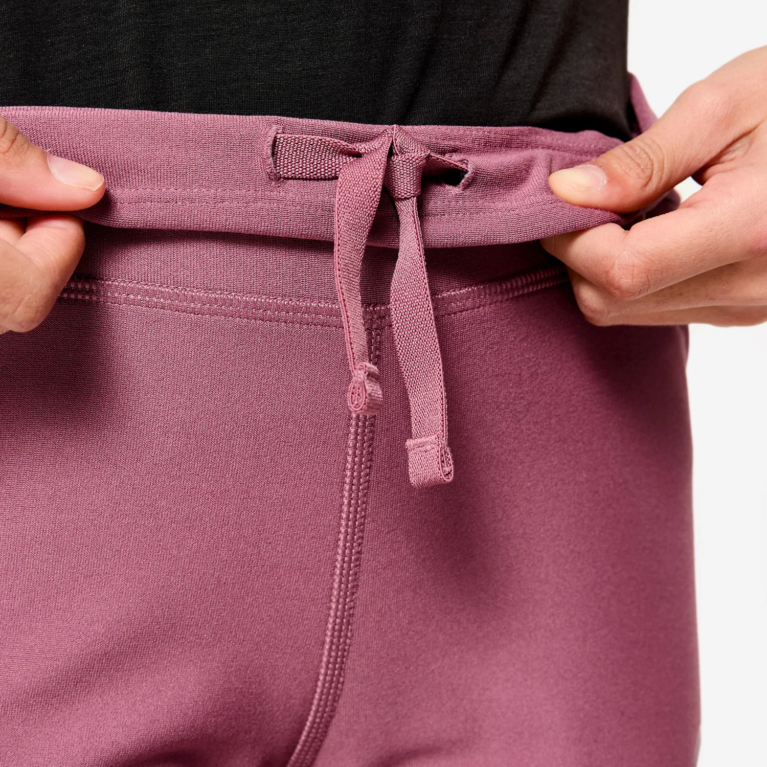 Детские леггинсы с высокой талией для девочек Decathlon, Altviolett — фото 3