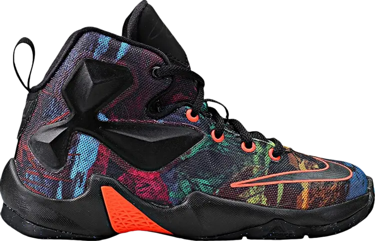 

Кроссовки Nike LeBron 13 PS 'Akronite', черный