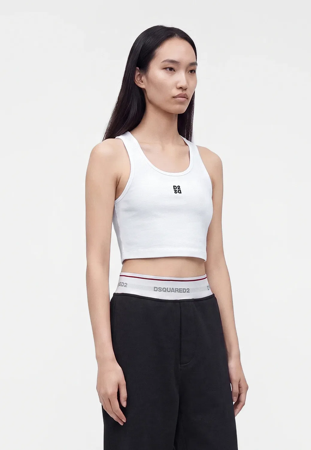 Сексуальная майка Dsquared2, White