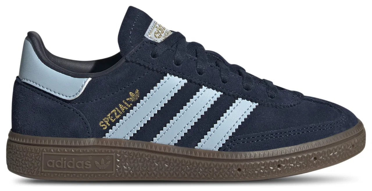 Кроссовки для мальчиков Handball Spezial Adidas, цвет Collegiate Navy/Clear Sky
