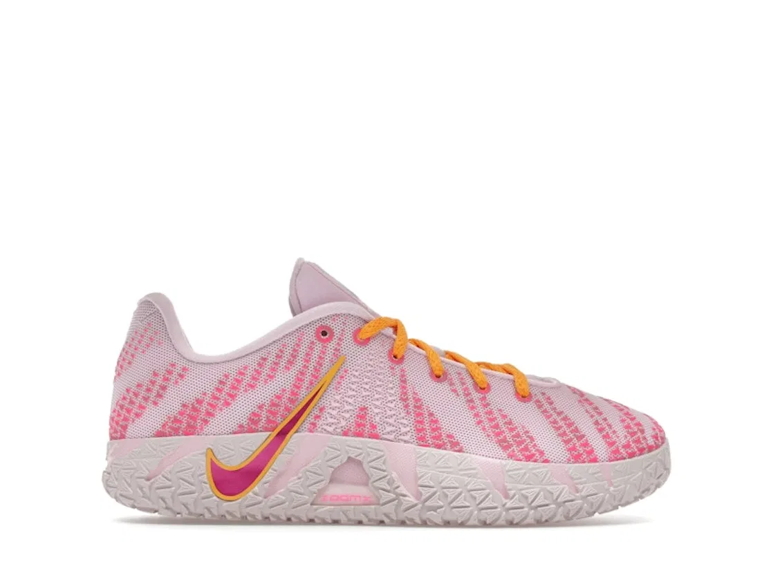 Детские кроссовки для баскетбола Nike Ja 3, Pink Foam/Hyper Pink/Silt Red/Sundial