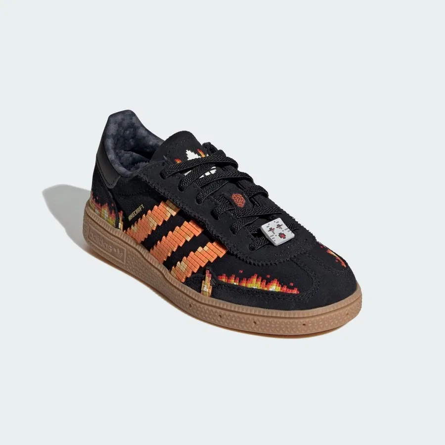 Кроссовки с эластичными шнурками Minecraft Handball Spezial adidas, Черный — фото 2