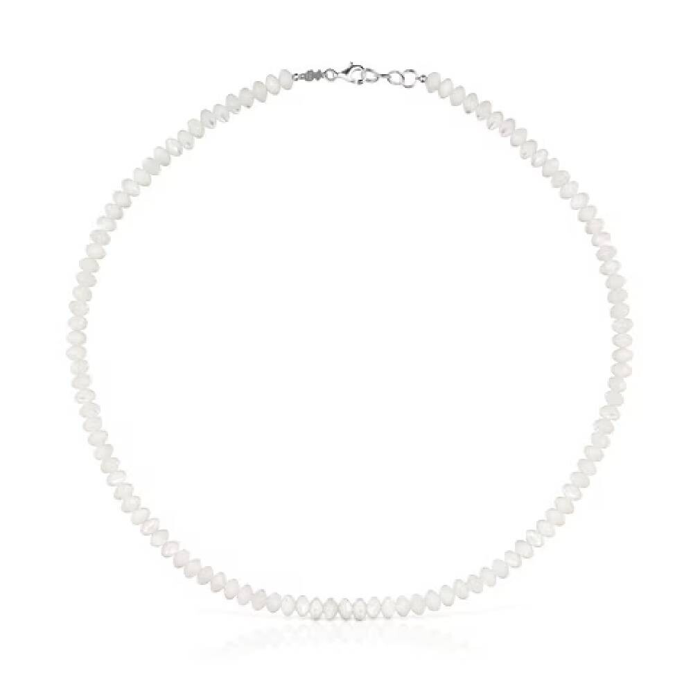 

Колье Tous Mother Of Pearl Basic Color, серебро/перламутр