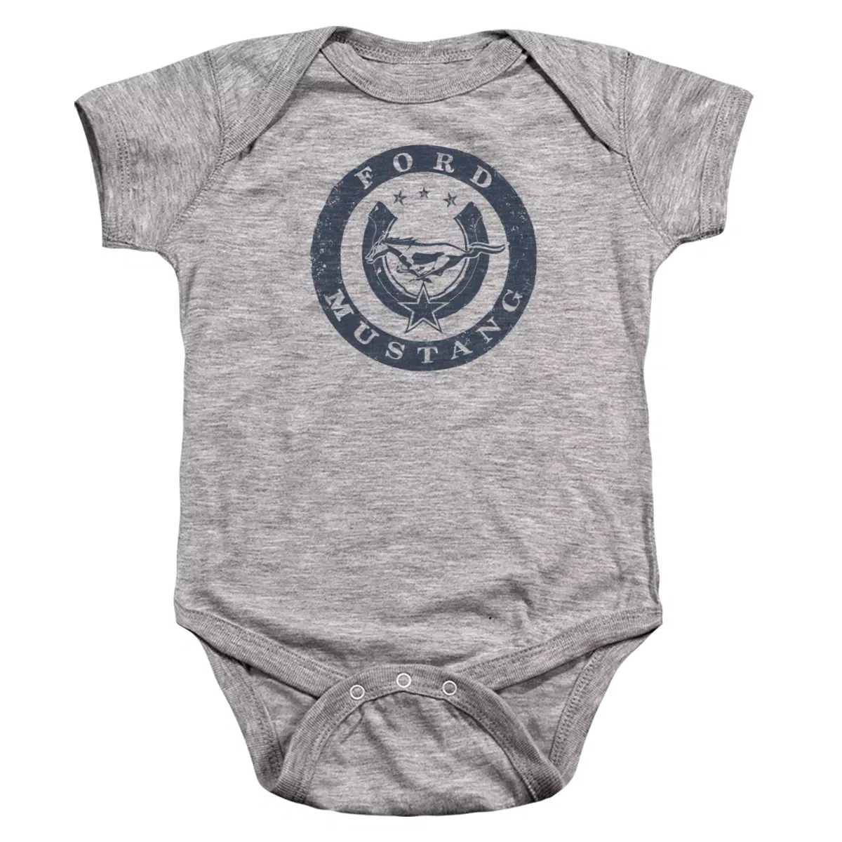 Детское боди с коротким рукавом Ford, Цвет Athletic Heather