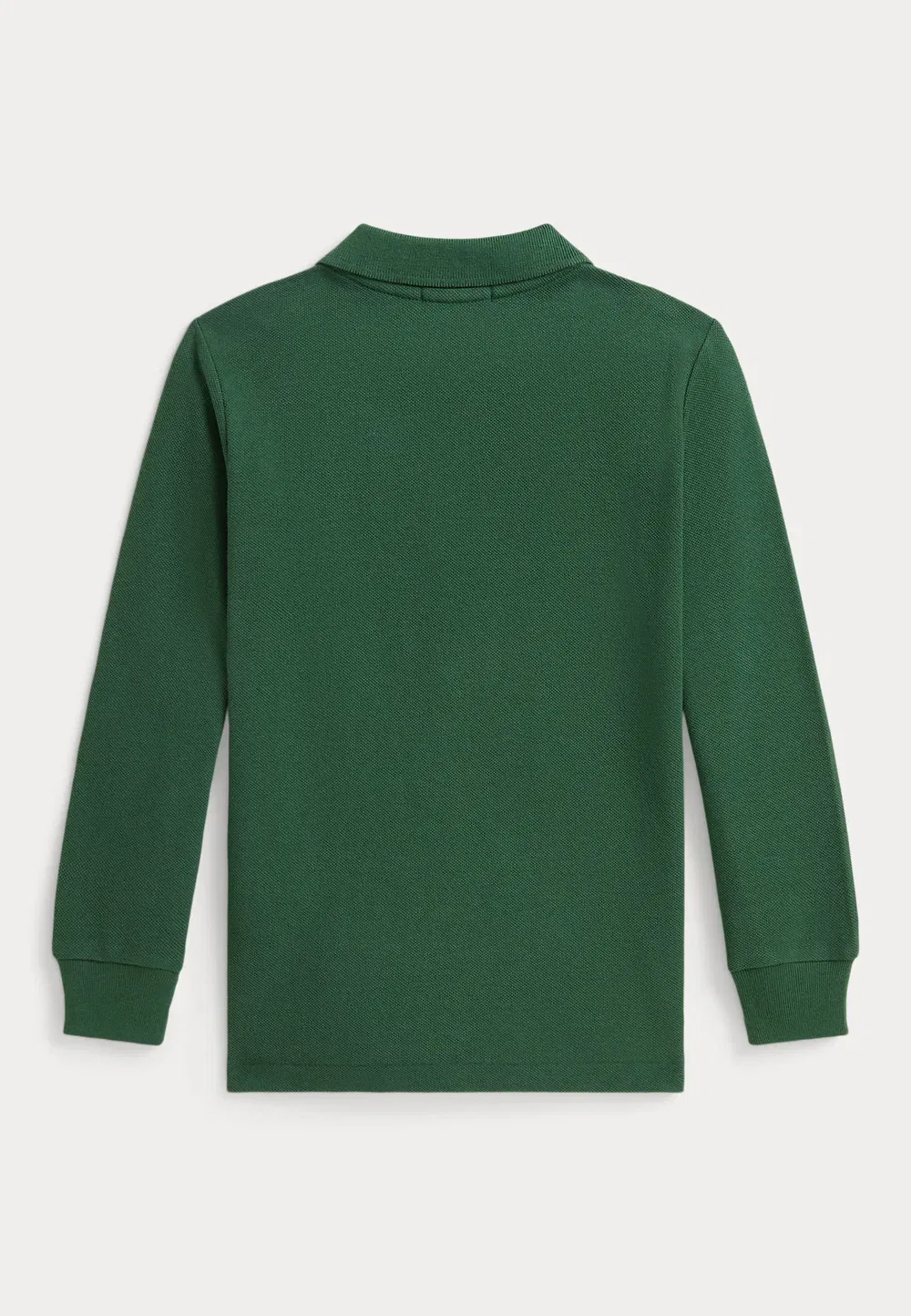 Хлопковая рубашка-поло с длинными рукавами, размер 2-6 лет Polo Ralph Lauren, Verano Green — фото 2