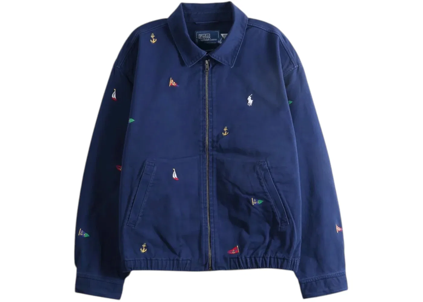 Мужская куртка-ветровка с принтом Windbreaker Polo Ralph Lauren, Navy