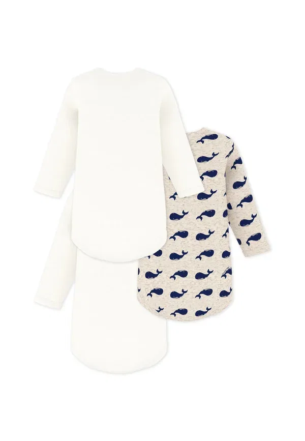 Комплект боди из 3 штук с принтом Petit Bateau, мультиколор — фото 2