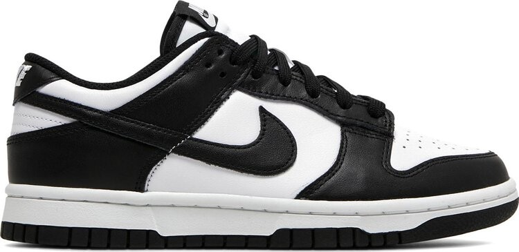 

Кроссовки Nike Wmns Dunk Low 'Black White', черный/белый