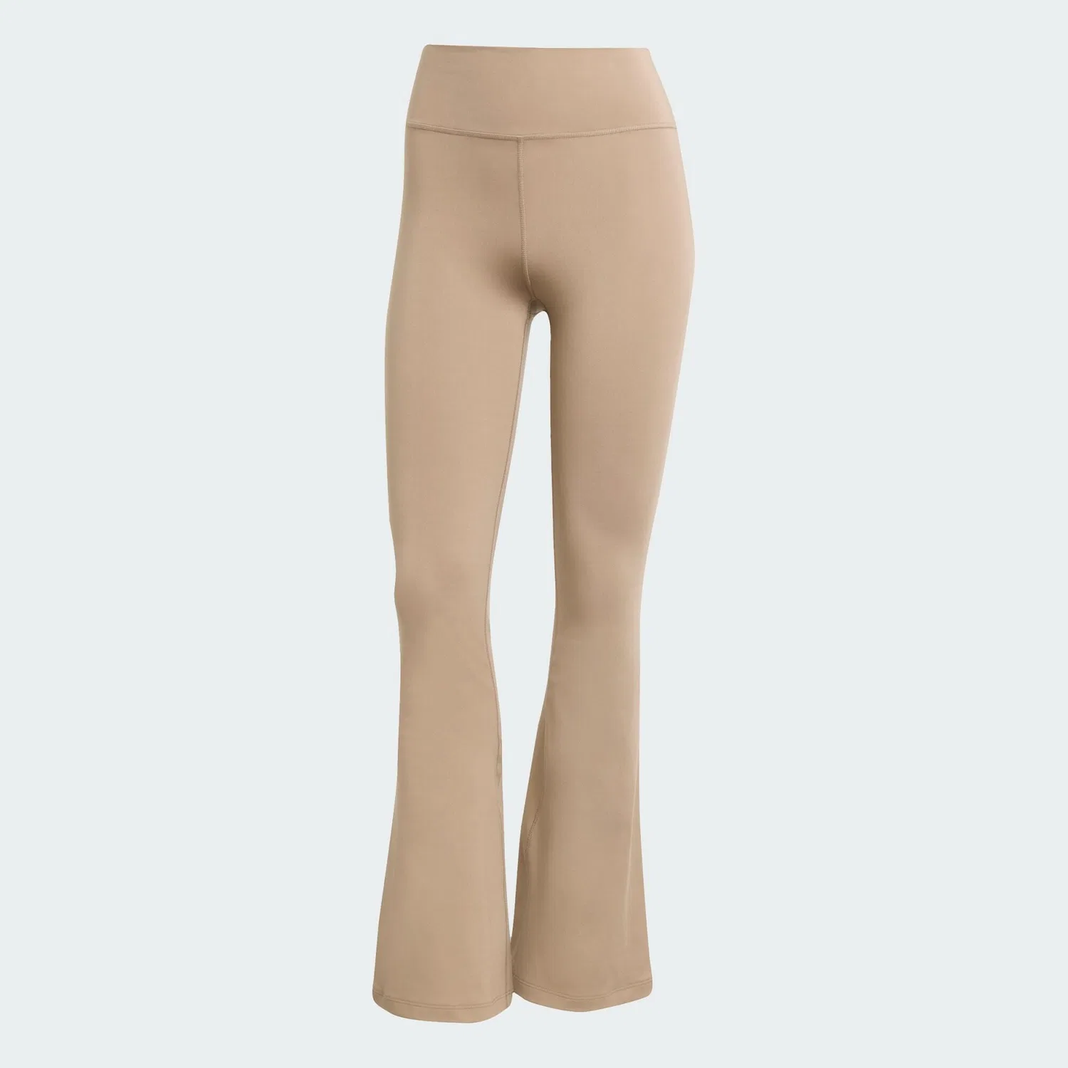 Женские леггинсы с расклешенной штаниной All Me Essentials Flare Adidas, Braun — фото 2