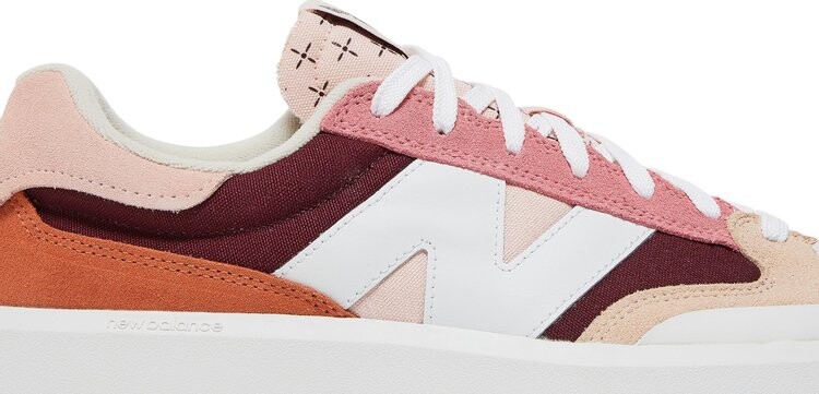 Кроссовки New Balance 302 'Burgundy Pink Haze', красный — фото 3