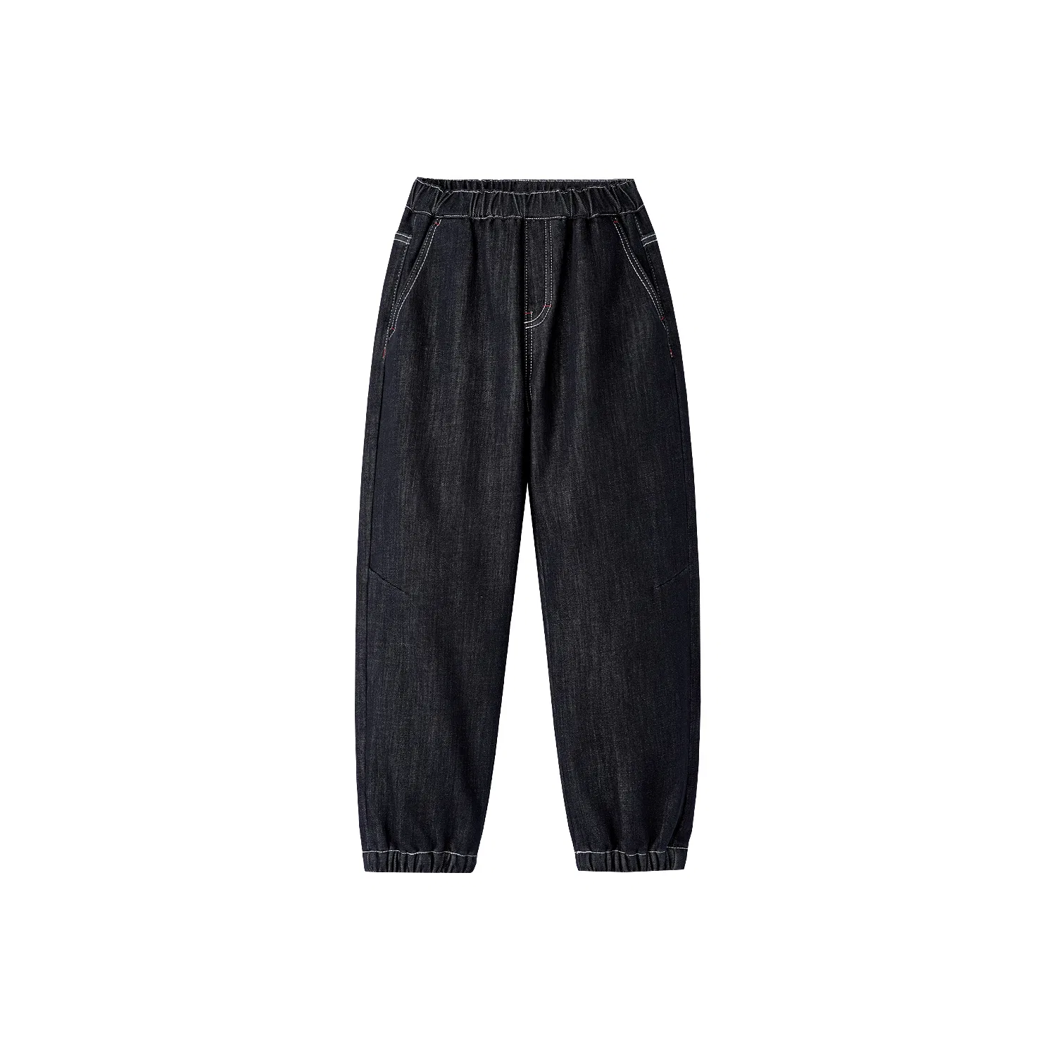 Детские джинсы утепленные с утяжкой HLA, Dark Denim Blue A6F
