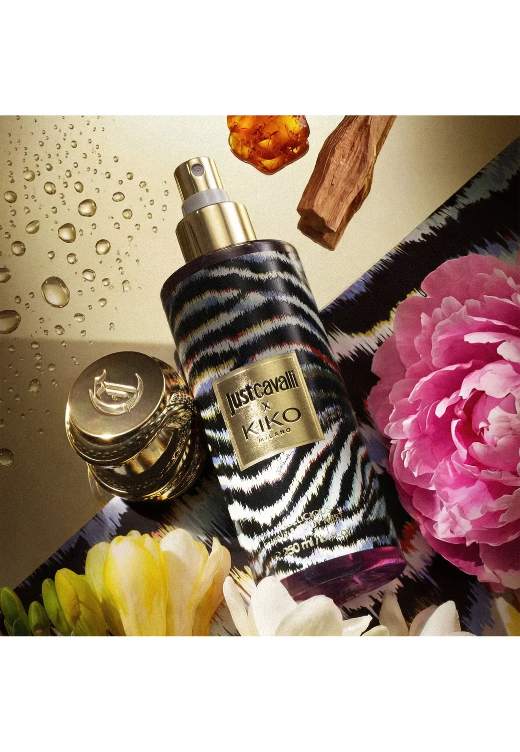Ароматический спрей для тела Just Cavalli x Rebelicious Kiko Milano, 02 Rebelicious, 250 мл — фото 4