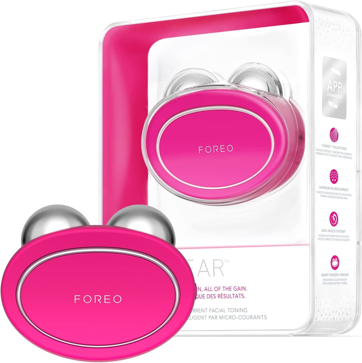 

Массажер Foreo Bear Microcurrent, красный