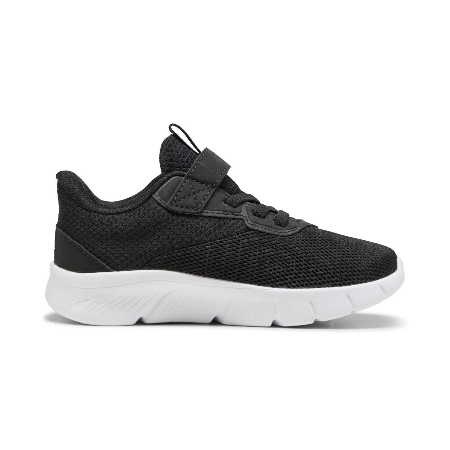 Детские кроссовки с атм. верхом FlexFocus Modern AC PS PUMA, Black/White — фото 3
