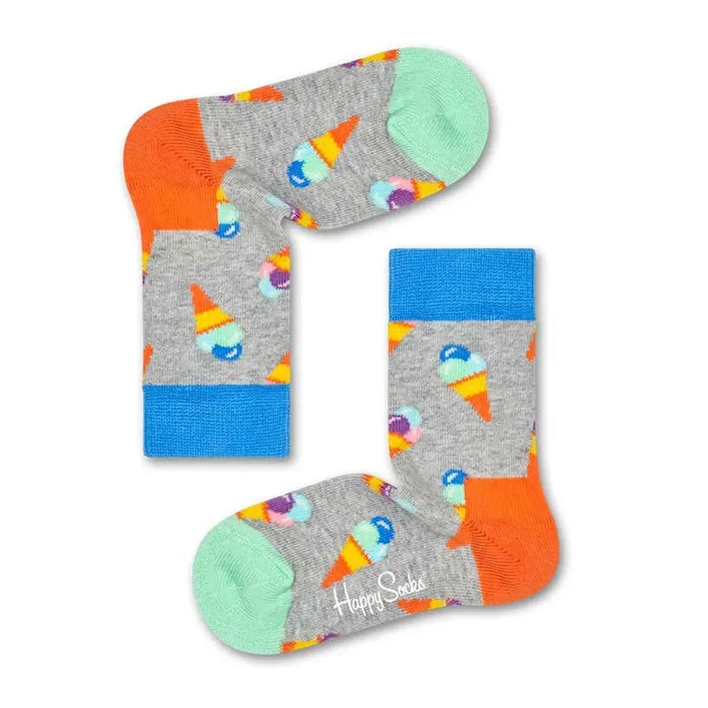 Набор носков Ice Cream Happy Socks, серый