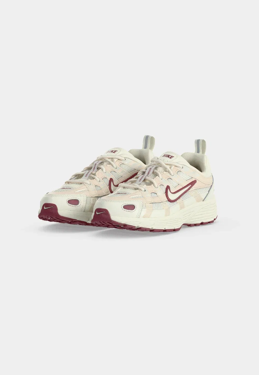 Кроссовки унисекс P 6000 со шнуровкой Nike Sportswear, Sail/Chalk/Pink Smoke — фото 3