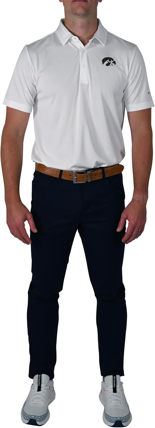 

Columbia Golf мужская поло Univ of Iowa Drive, White, Белый, Columbia Golf мужская поло Univ of Iowa Drive, White