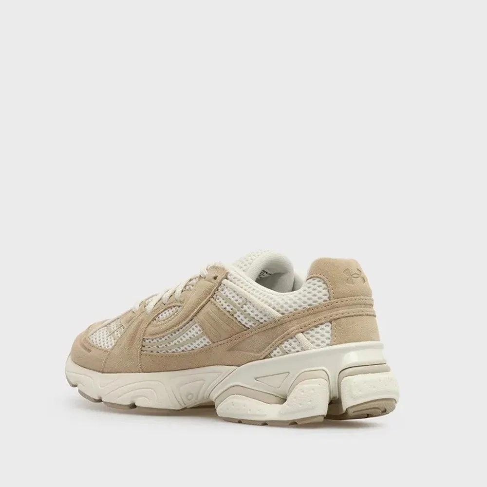 Детские кроссовки Sola Suede с замшевыми деталями, White Under Armour — фото 3