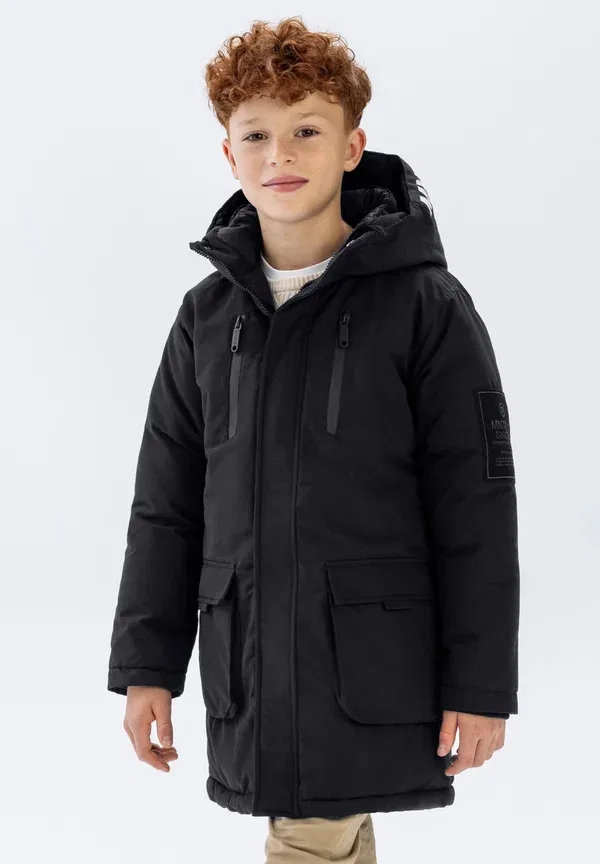 Куртка утепленная Warm utility hooded Minoti Black, черный