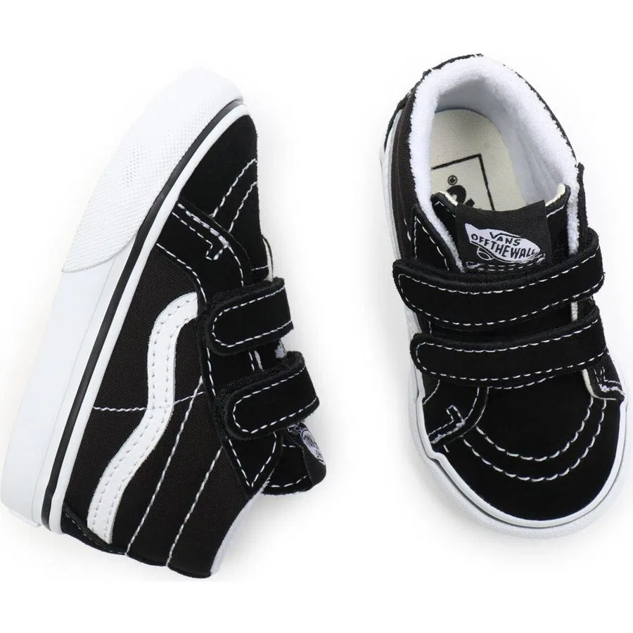 Кроссовки с высоким берцем Sk8-Mid Reissue V Vans, Черный — фото 4